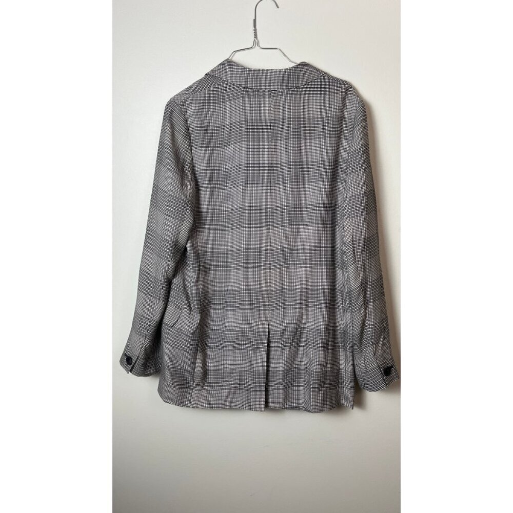 ALL SAINTS DOUBLE BREASTED OVERSIZED FIT BLAZER JACKET 4 - Picture 10 of 14